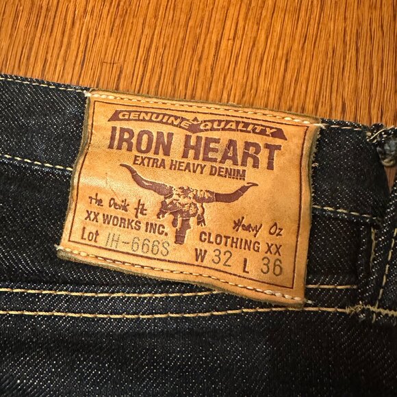 IH-666S size 32 The Devil's Fit Japan Selvedge denim 32 - Picture 5 of 13